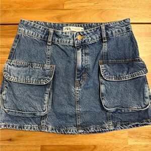 Zara Denim Skirt